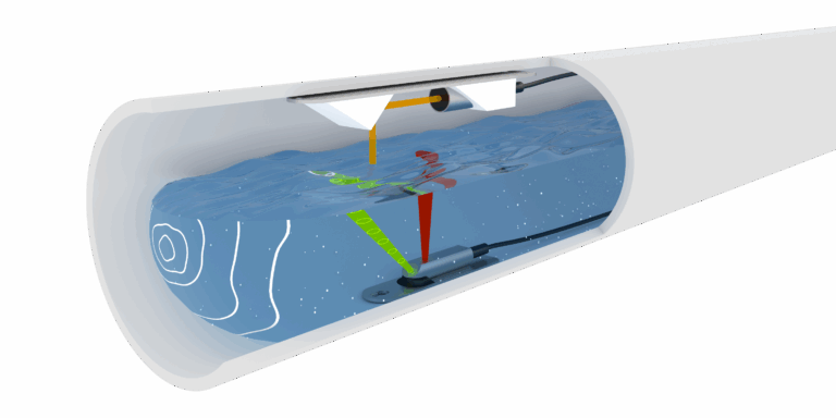 APPLICATION area velocity and ultrasonic downlooking sensor closed pipes